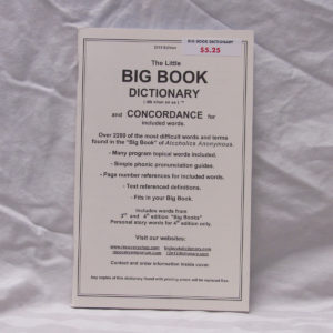 The Little Big Book Dictionary and Concordance