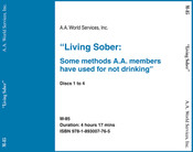 Living Sober on CD